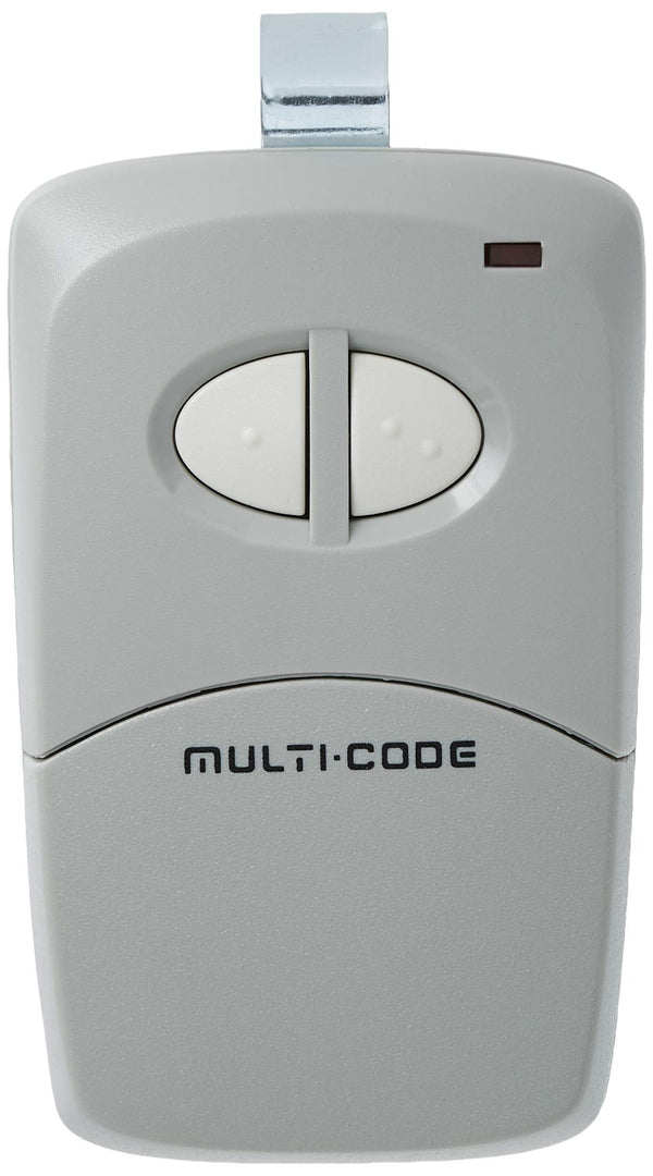 Linear MCS412001 Multi-Code 2-Channel Visor Transmitter, Original Version,Soft Gray