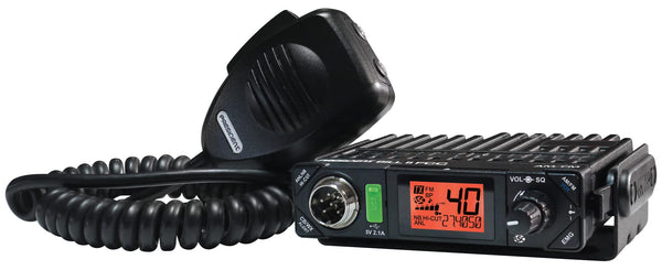 President Electronics Bill II FCC Ultra-Compact AM/FM CB Radio