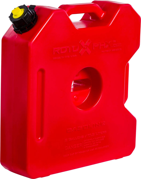 ROTOPAX Red 3 Gallon Gasoline Pack 17” x 16” x 5” RX-3G